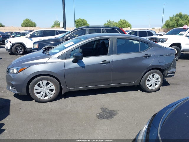 46129853 :رقم المزاد ، 3N1CN8DV2ML921960 vin ، 2021 Nissan Versa S Xtronic Cvt مزاد بيع