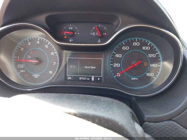 46129858 :رقم المزاد ، 1G1BE5SM3G7260944 vin ، 2016 Chevrolet Cruze Lt Auto مزاد بيع
