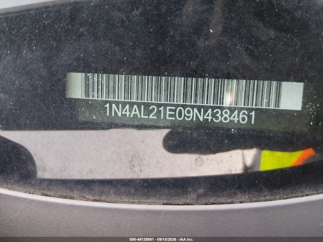 46129891 :رقم المزاد ، 1N4AL21E09N438461 vin ، 2009 Nissan Altima 2.5 S مزاد بيع