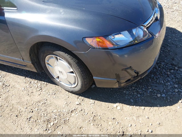Aukcja sprzedaży 2008 Honda Civic Hybrid, vin: JHMFA36218S008656, numer aukcji: 46129892