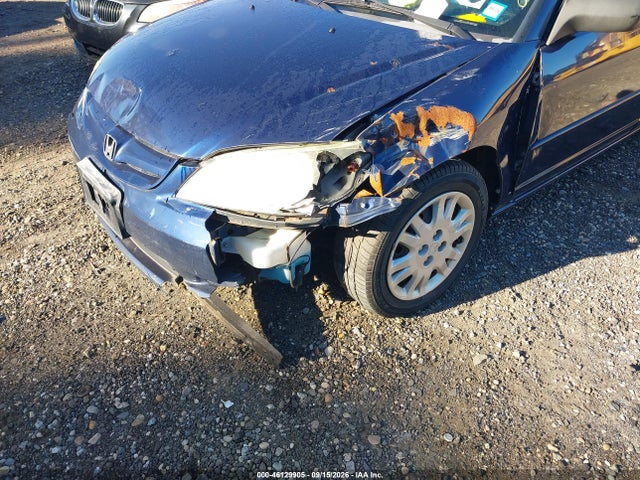Aukcja sprzedaży 2005 Honda Civic Lx, vin: 2HGES16515H604850, numer aukcji: 46129905