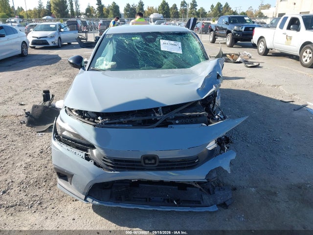 2023 Honda Civic Sport მანქანა იყიდება აუქციონზე, vin: 2HGFE2F5XPH507134, აუქციონის ნომერი: 46130007