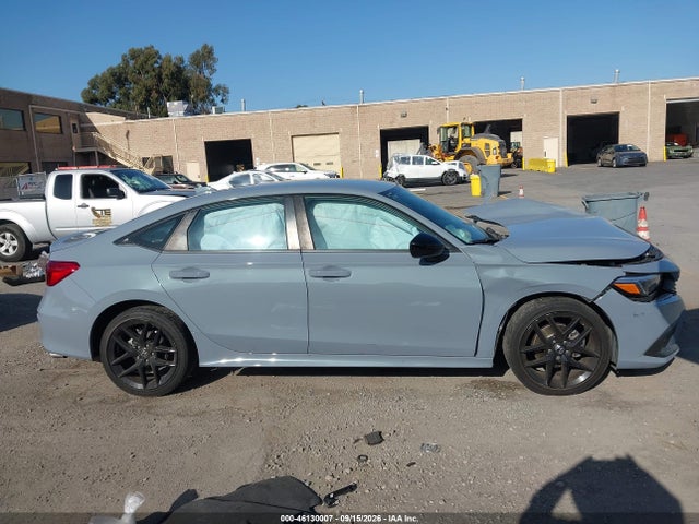 2023 Honda Civic Sport მანქანა იყიდება აუქციონზე, vin: 2HGFE2F5XPH507134, აუქციონის ნომერი: 46130007