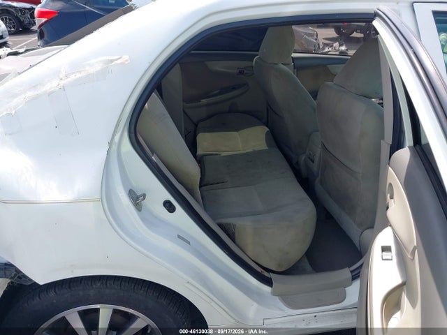 46130038 :رقم المزاد ، 1NXBU4EE0AZ195936 vin ، 2010 Toyota Corolla S/le/xle مزاد بيع