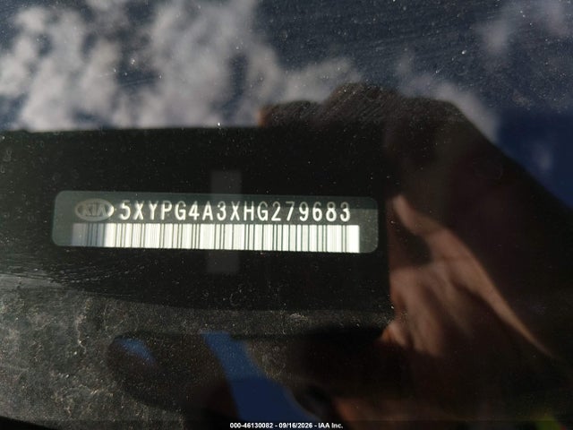 Продаж на аукціоні авто 2017 Kia Sorento 2.4l Lx, vin: 5XYPG4A3XHG279683, номер лоту: 46130082