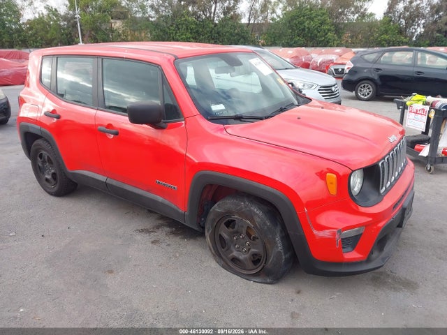 Продажа на аукционе авто 2020 Jeep Renegade Sport Fwd, vin: ZACNJAAB3LPL04038, номер лота: 46130092