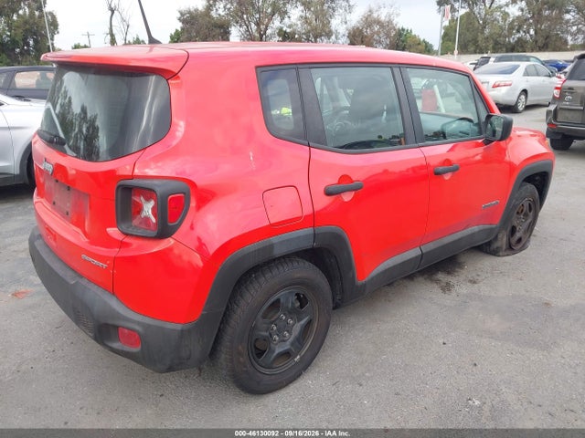 Продажа на аукционе авто 2020 Jeep Renegade Sport Fwd, vin: ZACNJAAB3LPL04038, номер лота: 46130092