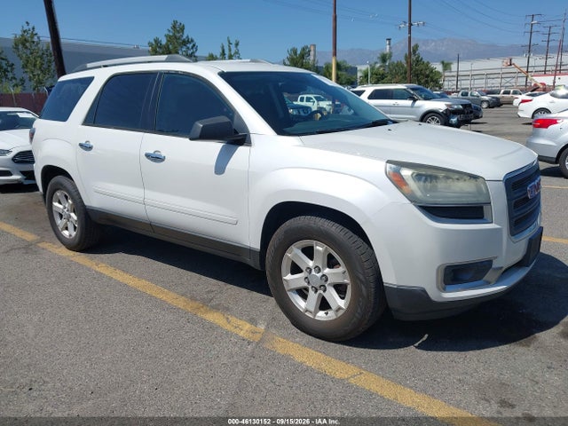 46130152 :رقم المزاد ، 1GKKRPKDXGJ291641 vin ، 2016 Gmc Acadia Sle-2 مزاد بيع