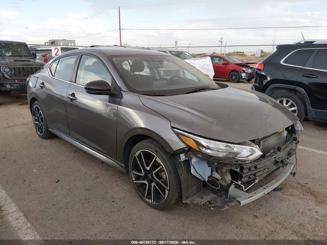 2025 Nissan Sentra Sr მანქანა იყიდება აუქციონზე, vin: 3N1AB8DV7SY315893, აუქციონის ნომერი: 46130172