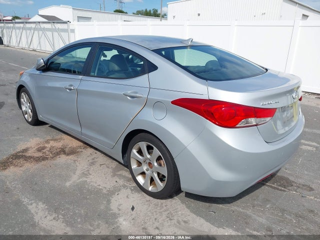 2013 Hyundai Elantra Limited მანქანა იყიდება აუქციონზე, vin: 5NPDH4AE7DH297398, აუქციონის ნომერი: 46130197