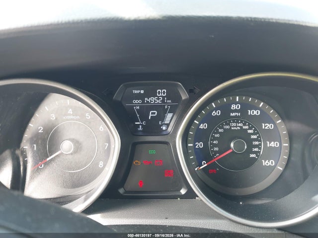 2013 Hyundai Elantra Limited მანქანა იყიდება აუქციონზე, vin: 5NPDH4AE7DH297398, აუქციონის ნომერი: 46130197