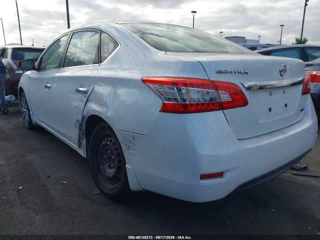 46130213 :رقم المزاد ، 3N1AB7AP9DL745974 vin ، 2013 Nissan Sentra S مزاد بيع