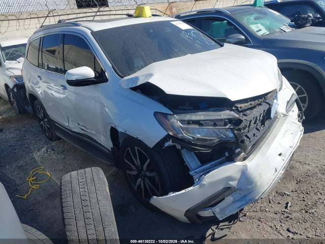 2020 Honda Pilot Awd Elite მანქანა იყიდება აუქციონზე, vin: 5FNYF6H01LB061565, აუქციონის ნომერი: 46130222