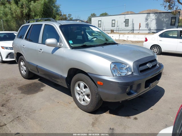 Auction sale of the 2005 Hyundai Santa Fe Gls, vin: KM8SC73D95U974627, lot number: 46130264