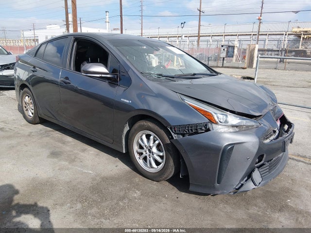 46130283 :رقم المزاد ، JTDKARFU7K3080550 vin ، 2019 Toyota Prius Le مزاد بيع