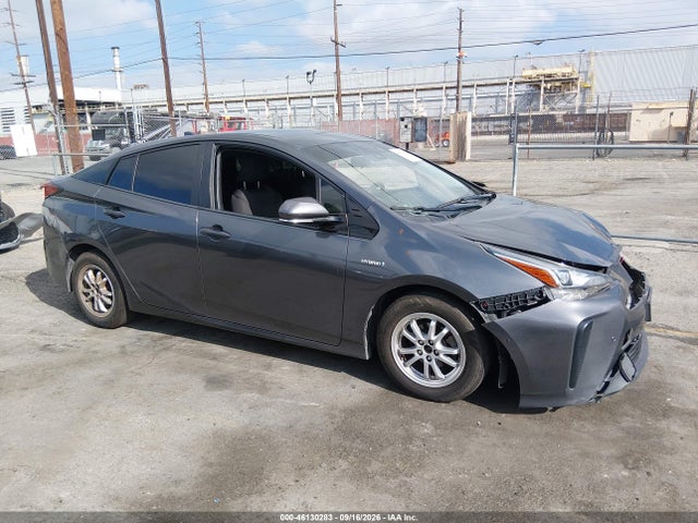 Auction sale of the 2019 Toyota Prius Le, vin: JTDKARFU7K3080550, lot number: 46130283