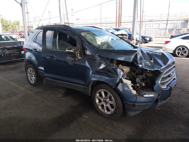 2021 Ford Ecosport Se მანქანა იყიდება აუქციონზე, vin: MAJ3S2GE5MC442402, აუქციონის ნომერი: 46130315