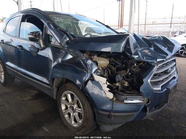 2021 Ford Ecosport Se მანქანა იყიდება აუქციონზე, vin: MAJ3S2GE5MC442402, აუქციონის ნომერი: 46130315