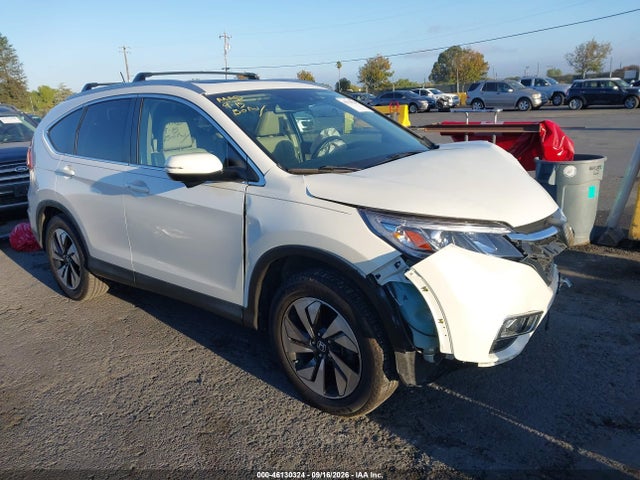 46130324 :رقم المزاد ، 5J6RM4H9XGL113172 vin ، 2016 Honda Cr-v Touring مزاد بيع
