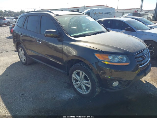 46130342 :رقم المزاد ، 5XYZK4AG5BG004059 vin ، 2011 Hyundai Santa Fe Limited V6 مزاد بيع