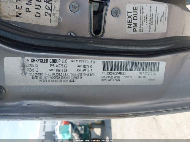 Продаж на аукціоні авто 2014 Chrysler 300, vin: 2C3CCARG3EH253153, номер лоту: 46130361