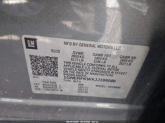Chevrolet Traverse Ls 2018 1GNERFKWXJJ199089 Image 8