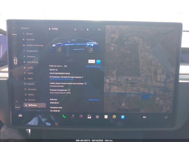 Tesla Model S Dual Motor All-wheel Drive 2022 5YJSA1E58NF476120 Image 7