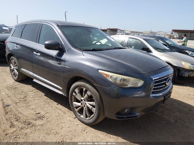 2013 Infiniti Jx35 მანქანა იყიდება აუქციონზე, vin: 5N1AL0MM6DC312901, აუქციონის ნომერი: 46130440