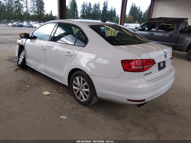 46130443 :رقم المزاد ، 3VWD17AJ7FM314424 vin ، 2015 Volkswagen Jetta 1.8t Se مزاد بيع