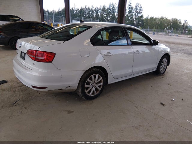 46130443 :رقم المزاد ، 3VWD17AJ7FM314424 vin ، 2015 Volkswagen Jetta 1.8t Se مزاد بيع