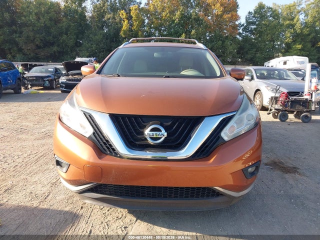 2015 Nissan Murano Sl მანქანა იყიდება აუქციონზე, vin: 5N1AZ2MGXFN288307, აუქციონის ნომერი: 46130448
