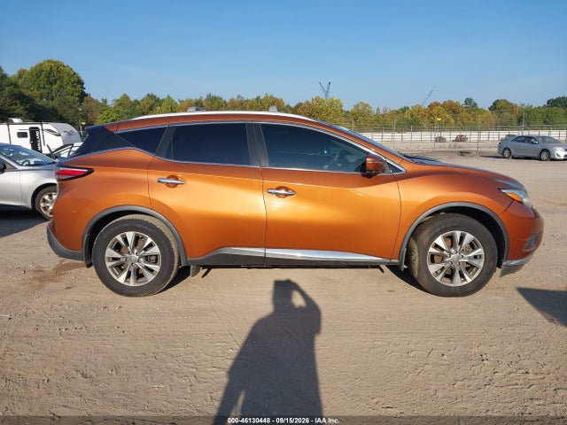 2015 Nissan Murano Sl მანქანა იყიდება აუქციონზე, vin: 5N1AZ2MGXFN288307, აუქციონის ნომერი: 46130448