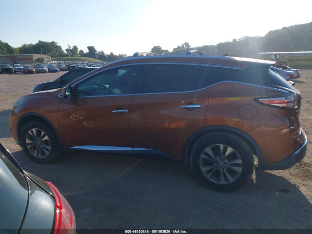 2015 Nissan Murano Sl მანქანა იყიდება აუქციონზე, vin: 5N1AZ2MGXFN288307, აუქციონის ნომერი: 46130448