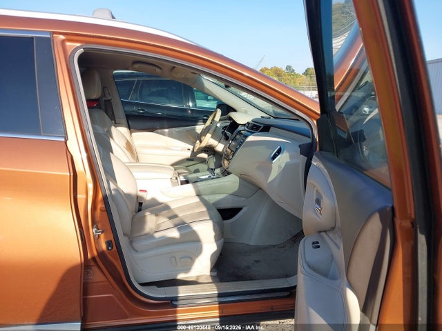 2015 Nissan Murano Sl მანქანა იყიდება აუქციონზე, vin: 5N1AZ2MGXFN288307, აუქციონის ნომერი: 46130448