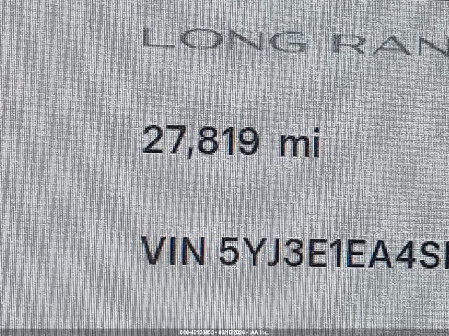 Tesla Model 3 Long Range Rear-wheel Drive/standard Rear-wheel Drive 2025 5YJ3E1EA4SF988846 Image 15