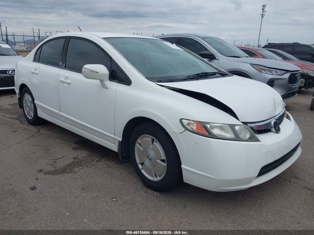 46130484 :رقم المزاد ، JHMFA36228S010805 vin ، 2008 Honda Civic Hybrid مزاد بيع