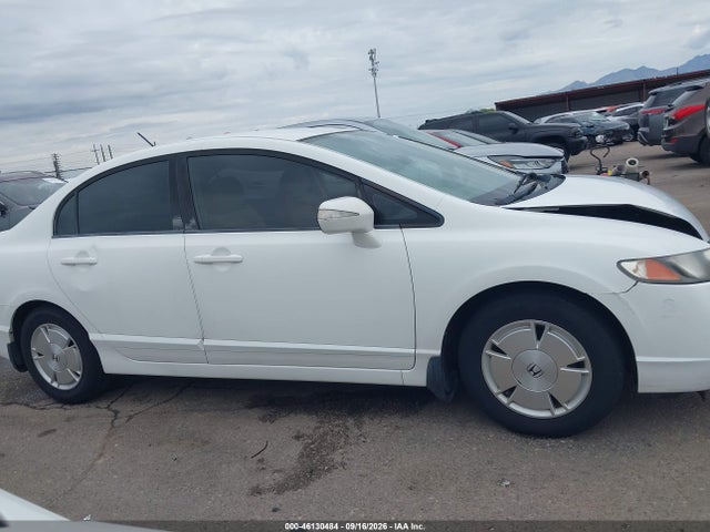 46130484 :رقم المزاد ، JHMFA36228S010805 vin ، 2008 Honda Civic Hybrid مزاد بيع