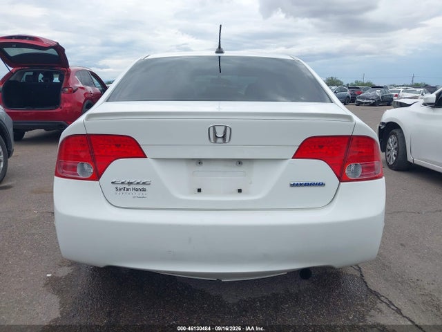 46130484 :رقم المزاد ، JHMFA36228S010805 vin ، 2008 Honda Civic Hybrid مزاد بيع