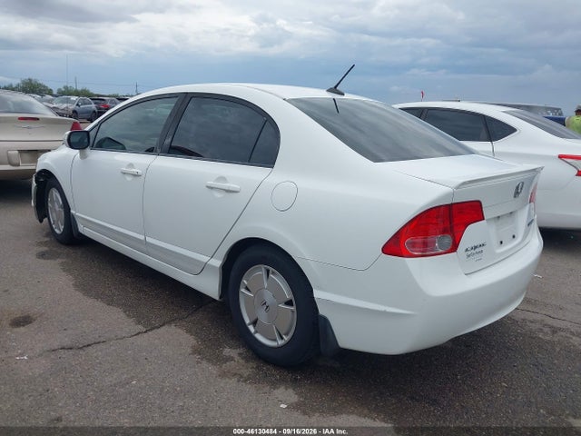 46130484 :رقم المزاد ، JHMFA36228S010805 vin ، 2008 Honda Civic Hybrid مزاد بيع