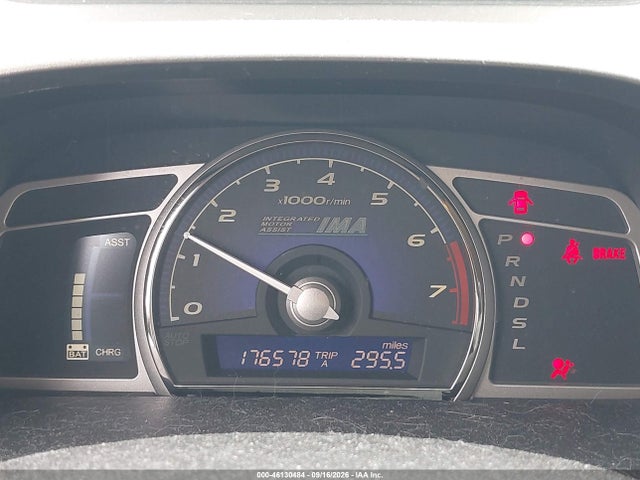 46130484 :رقم المزاد ، JHMFA36228S010805 vin ، 2008 Honda Civic Hybrid مزاد بيع