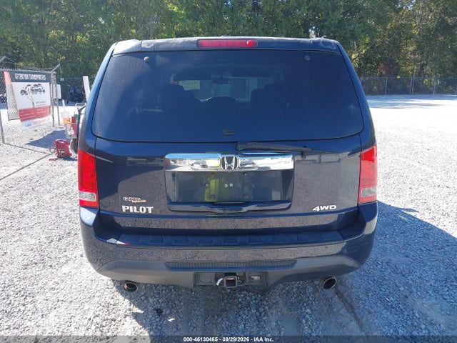 2012 Honda Pilot Ex-l მანქანა იყიდება აუქციონზე, vin: 5FNYF4H52CB079010, აუქციონის ნომერი: 46130485