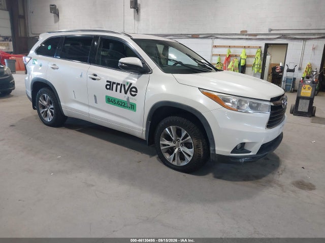 Aukcja sprzedaży 2014 Toyota Highlander Xle V6, vin: 5TDJKRFH0ES005753, numer aukcji: 46130495