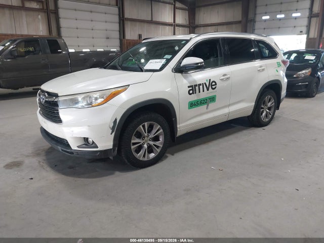 Aukcja sprzedaży 2014 Toyota Highlander Xle V6, vin: 5TDJKRFH0ES005753, numer aukcji: 46130495
