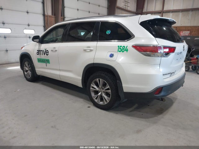 Aukcja sprzedaży 2014 Toyota Highlander Xle V6, vin: 5TDJKRFH0ES005753, numer aukcji: 46130495