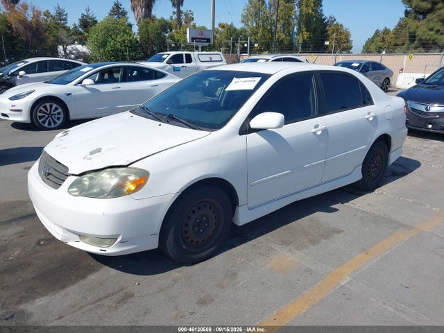 Aukcja sprzedaży 2003 Toyota Corolla S, vin: 1NXBR32E63Z124033, numer aukcji: 46130508
