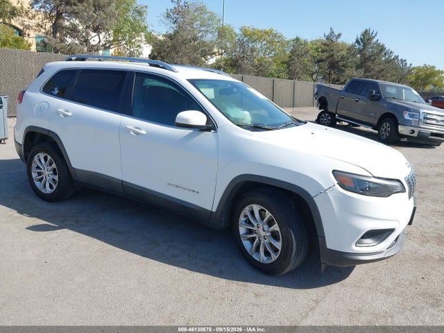 2019 Jeep Cherokee Latitude Fwd მანქანა იყიდება აუქციონზე, vin: 1C4PJLCB2KD384286, აუქციონის ნომერი: 46130578