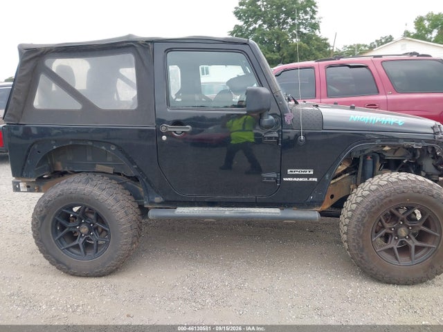 Продажа на аукционе авто 2012 Jeep Wrangler Sport, vin: 1C4AJWAGXCL112548, номер лота: 46130581