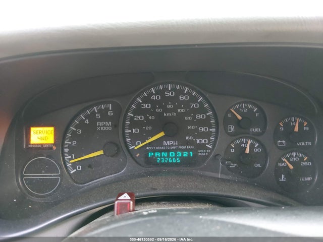 Продажа на аукционе авто 2002 Chevrolet Suburban 1500 Lt, vin: 3GNFK16Z02G221961, номер лота: 46130592