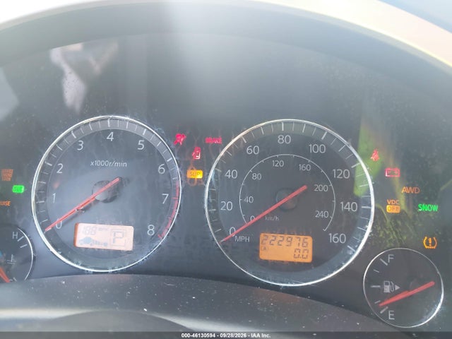 46130594 :رقم المزاد ، JNRAS08W74X225178 vin ، 2004 Infiniti Fx35 مزاد بيع