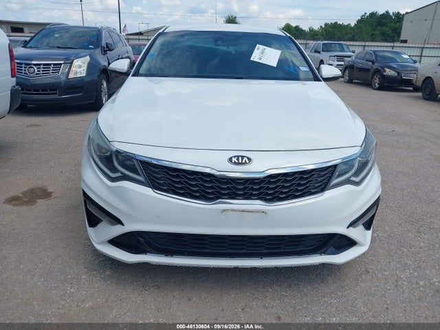 2019 Kia Optima Lx მანქანა იყიდება აუქციონზე, vin: 5XXGT4L34KG318613, აუქციონის ნომერი: 46130604